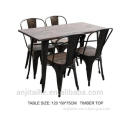 TH-T1003S new design table and vintage chair hot sell